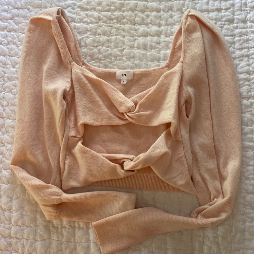 LPA Ayla Top in Light Blush